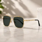 Men’s Square Aviator Sunglasses