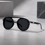 Men’s Round Double Bridge Shades