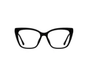 Women’s Square Cat-Eye Black Eyeglasses - Image 2