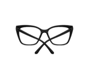 Women’s Square Cat-Eye Black Eyeglasses - Image 4