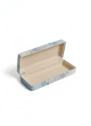 Marble Pattern Padded Eyewear Case - Image 3