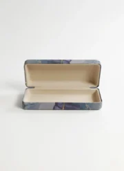 Marble Pattern Padded Eyewear Case - Image 3