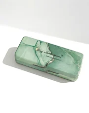 Marble Pattern Padded Eyewear Case