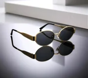Retro Oval Unisex Sunglasses