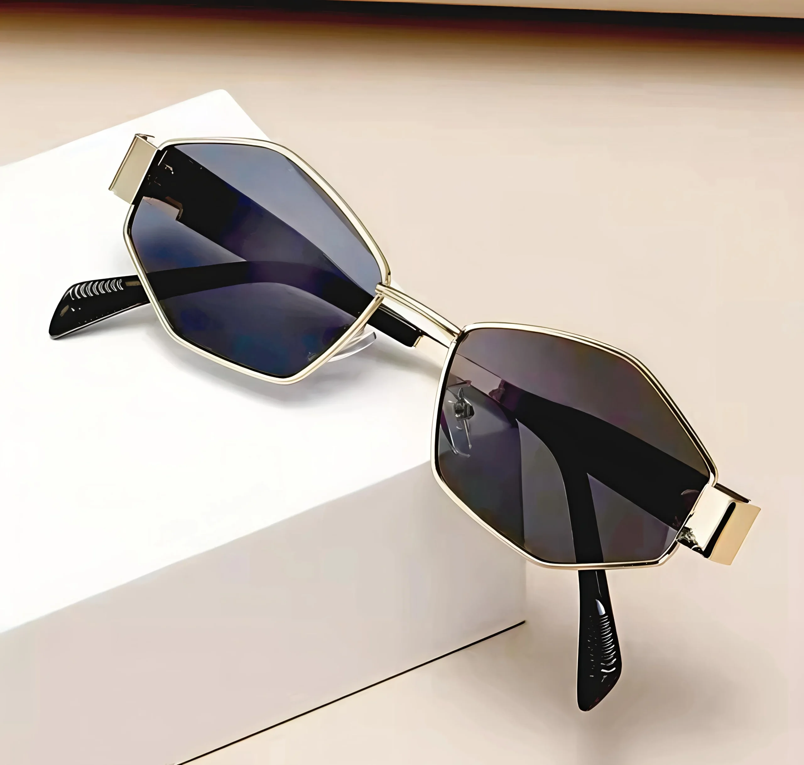 IMG_20260403_235402_converted Retro Hexagonal Unisex Sunglasses - Image 1