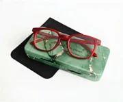 Women's Rounded Square Eyeglasses - Image 5