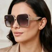 Women’s Oversized Square Sunglasses Combo - Image 5