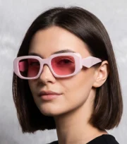 Women’s Chunky Geometric Sunglasses Combo - Image 5