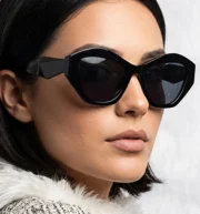 Women’s Chunky Geometric Sunglasses Combo - Image 7
