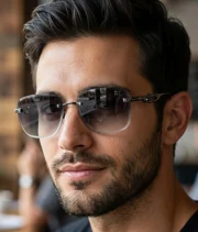 Men’s Rimless Sunglasses Combo pack - Image 6