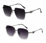 Men’s Rimless Sunglasses Combo pack - Image 3