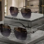 Men’s Rimless Sunglasses Combo pack