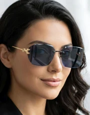 Women’s Trendy Rimless Sunglasses Combo - Image 5