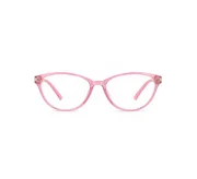 Women’s Small Cat-Eye Pink Eyeglasses - Image 2