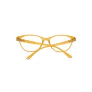 Women’s Small Cat-Eye Yellow Eyeglasses - Image 4