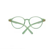 Women’s Round Clear Green Eyeglasses - Image 4