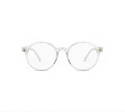 Women’s Round Clear Frame Eyeglasses - Image 2