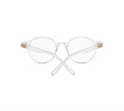 Women’s Round Clear Frame Eyeglasses - Image 4
