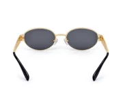 Retro Oval Unisex Sunglasses - Image 4