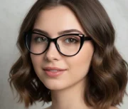 Women’s Large Cat-Eye Eyeglasses - Image 5