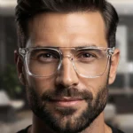 Men’s Navigator Clear Eyeglasses