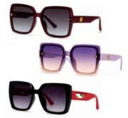 Women’s Stylish Oversized Sunglasses Combo Pack - Image 3