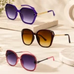 Women’s Trendy Geometric Sunglasses Combo