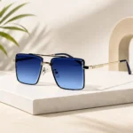 Men’s Retro Rectangular Sunglasses