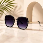 Unisex Semi-Round Gradient Sunglasses