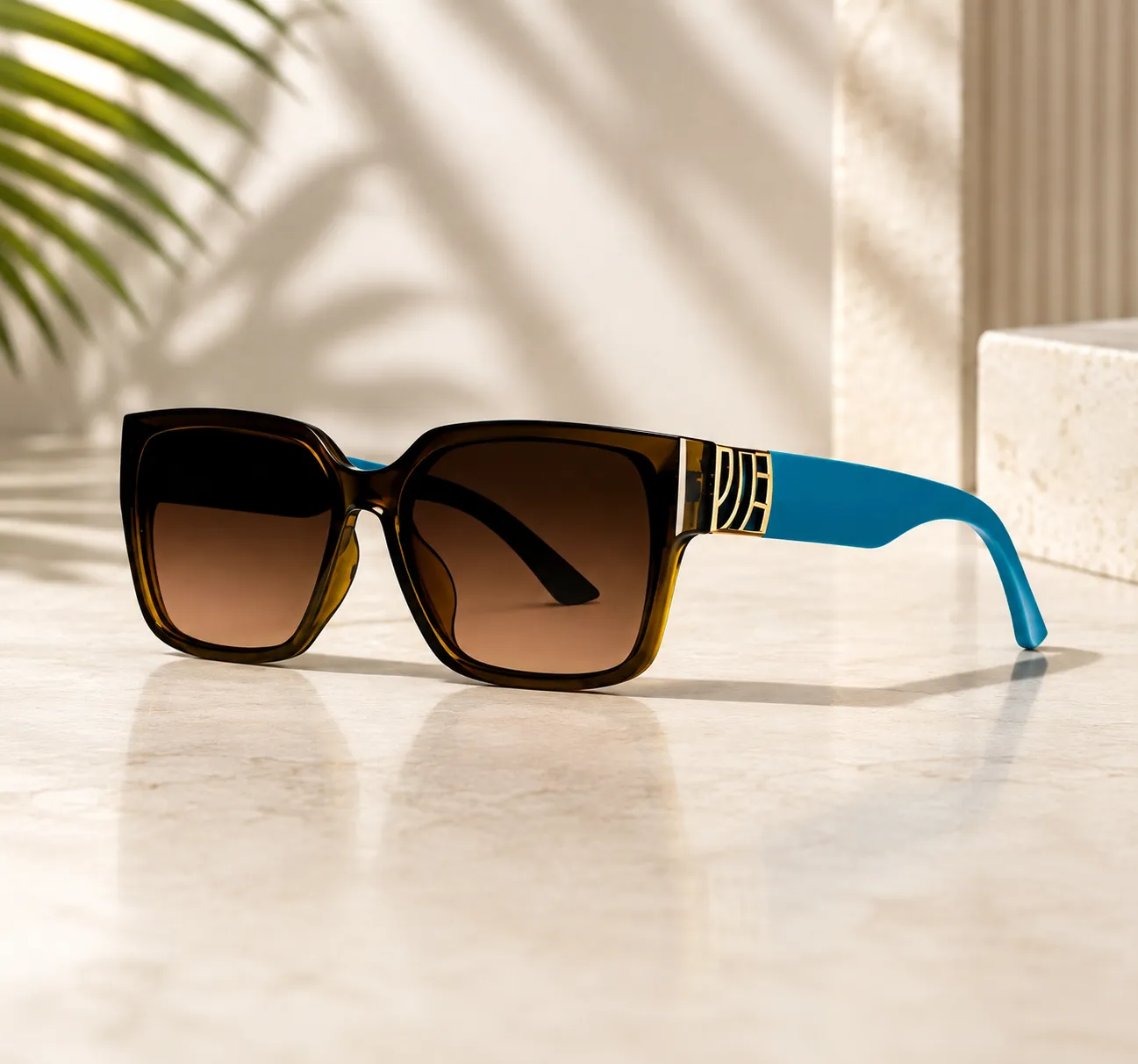 file_0000000022b48211973feb9b9d18c699_converted Unisex Semi-Square Fashion Sunglasses - Image 1