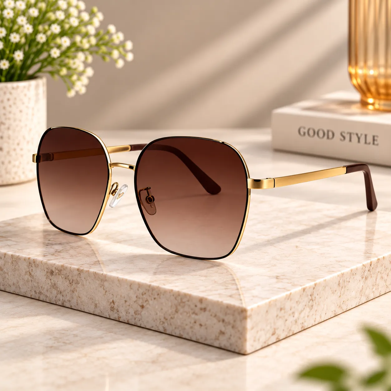 file_0000000035dc82068500f7c01f7f1bc0_converted Men’s Semi-Round Metal Sunglasses - Image 1
