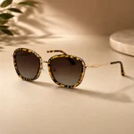 Full-Rim Unisex Metal Sunglasses