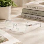 Women’s Small Cat-Eye Clear Eyeglasses