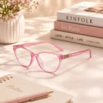 Women’s Small Cat-Eye Pink Eyeglasses
