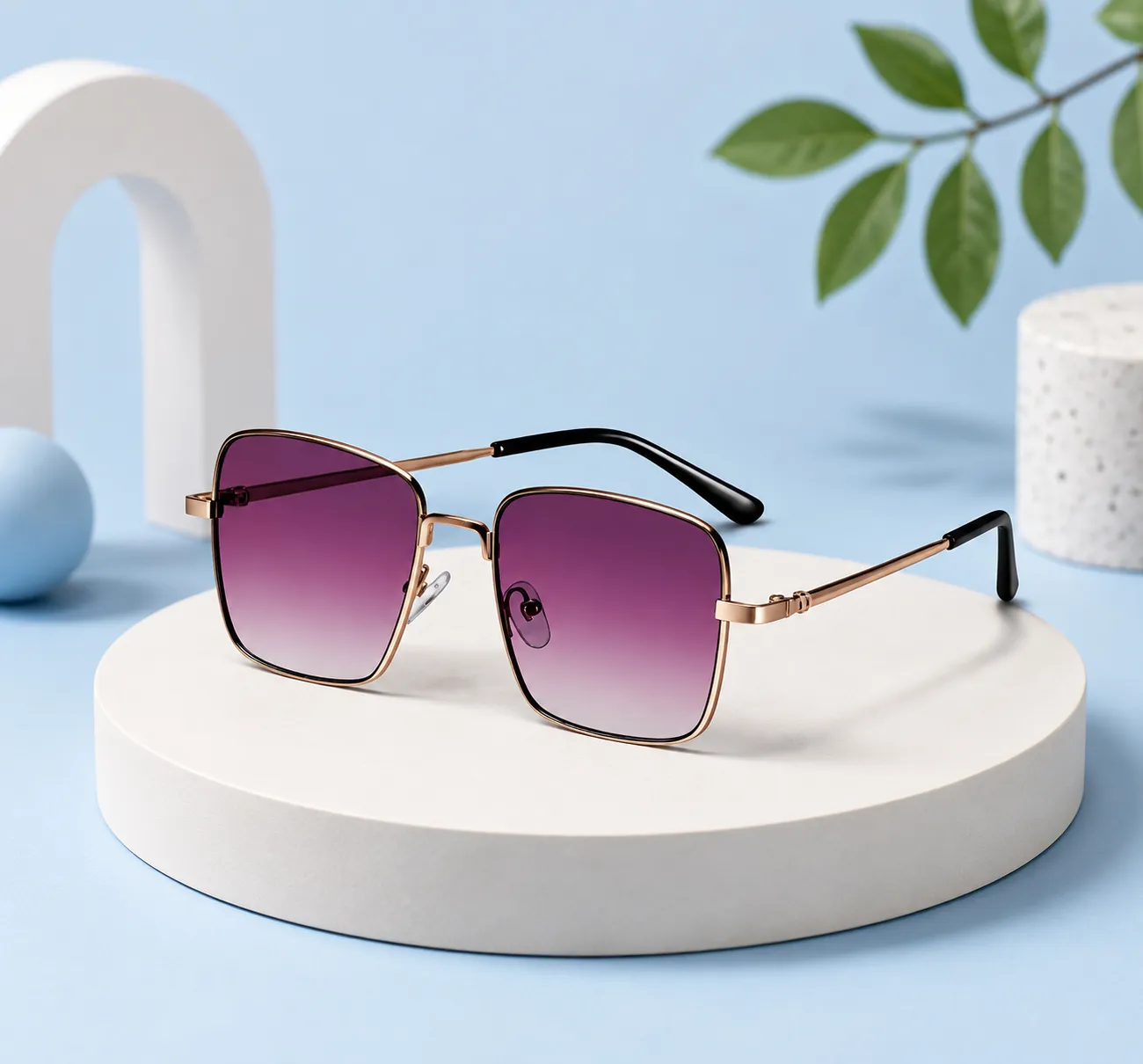 file_00000000dc988211861b3b098ac0698d_converted Kids Square Sunglasses - Image 1