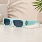 Men’s Retro Rectangle Sunglasses